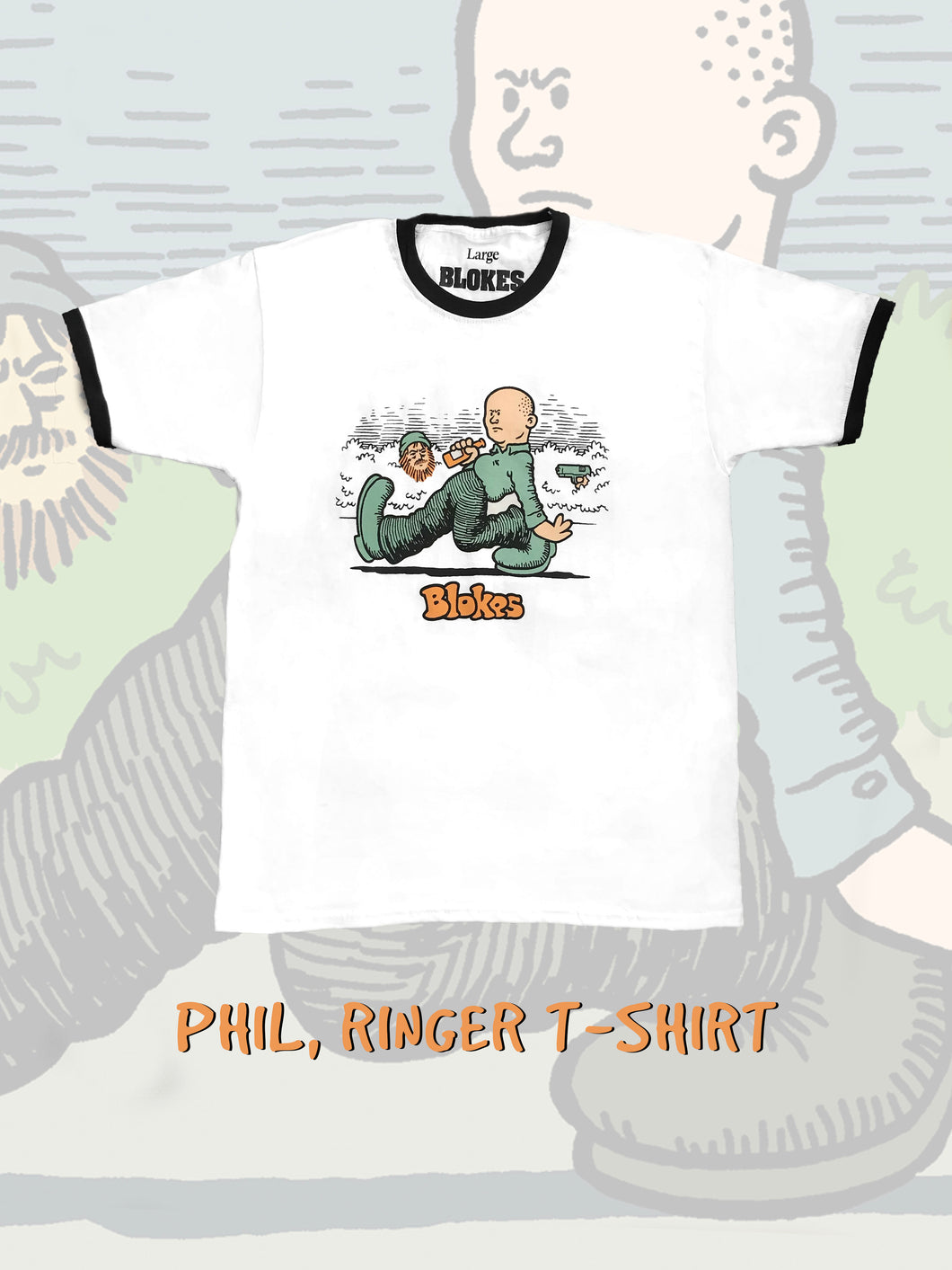 Phil, Ringer T-shirt